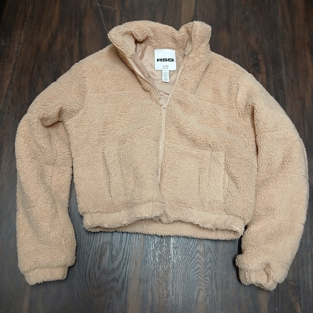 RSQ Camel Teddy Jacket - Picture 5 of 6